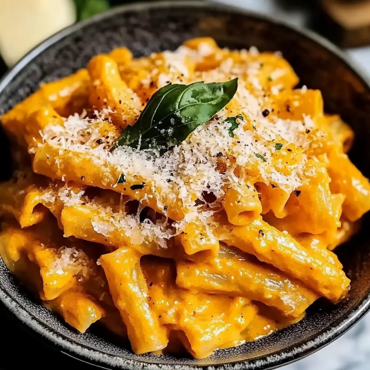 Creamy Parmesan Pumpkin Pasta