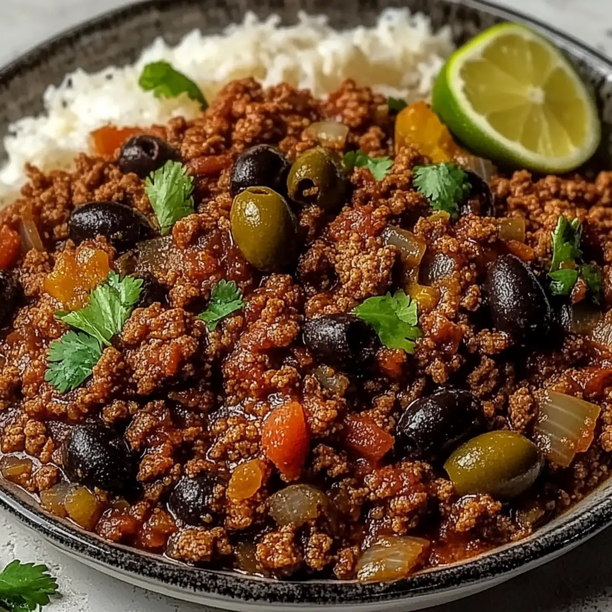 Cuban Beef Picadillo