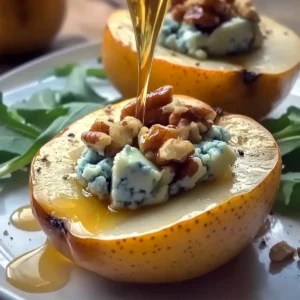 Blue Cheese Stuffed Pears