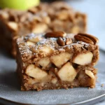 Apple Brownies (Chewy Apple Cinnamon Blondies)