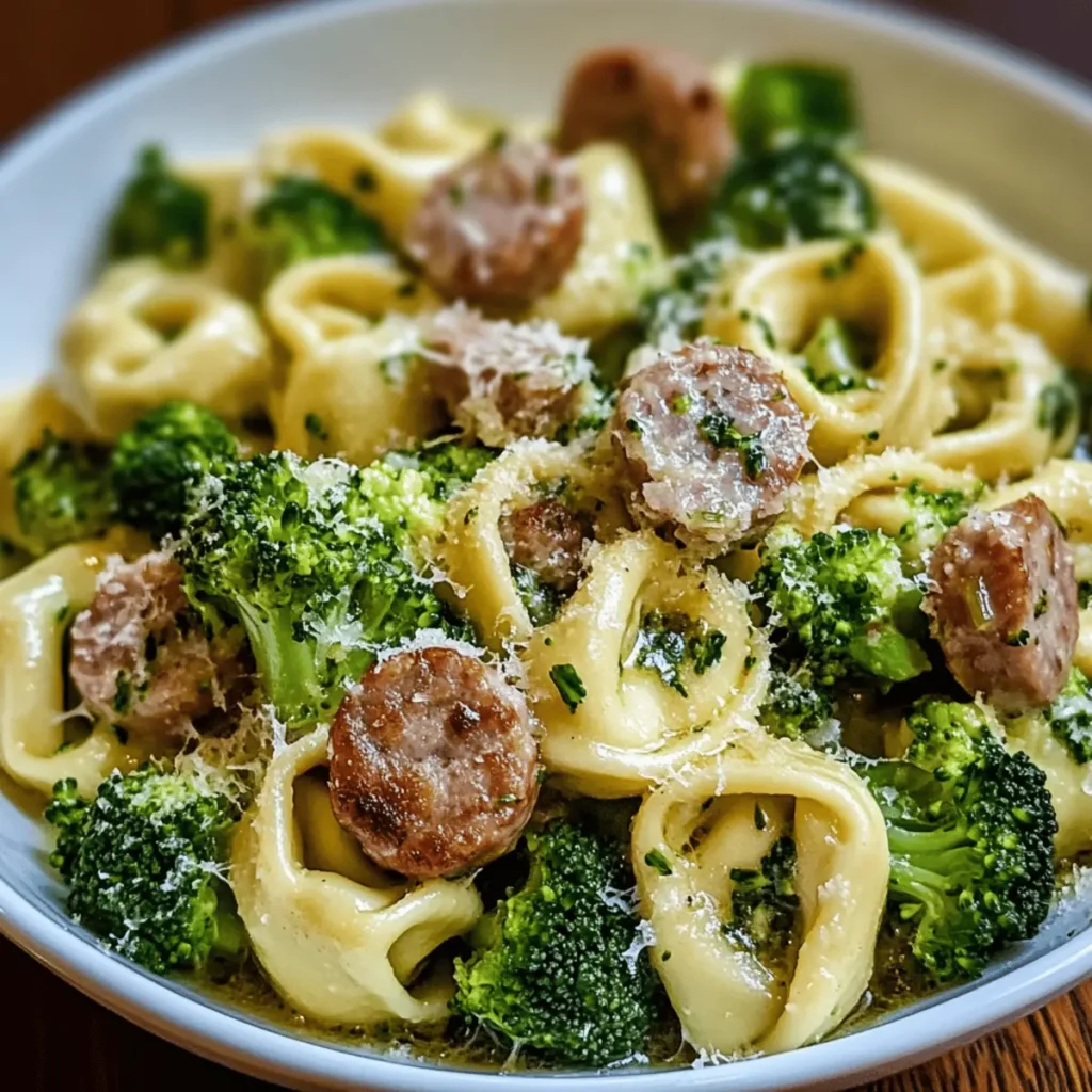 Creamy Garlic Parmesan Tortellini: The Ultimate Comfort Meal