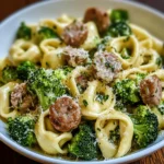 Creamy Garlic Parmesan Tortellini