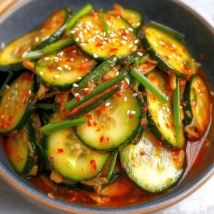 Cucumber Kimchi