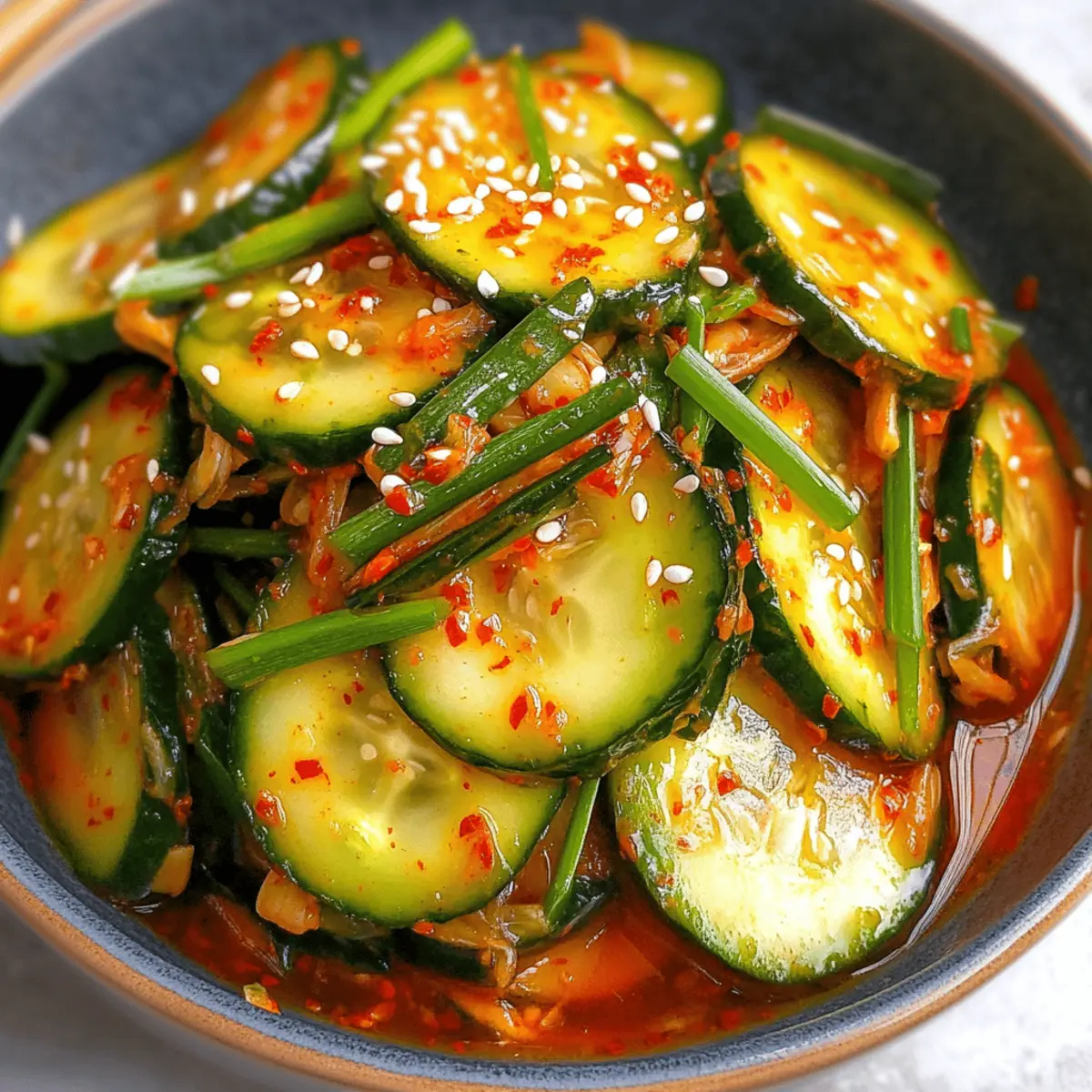 Cucumber Kimchi