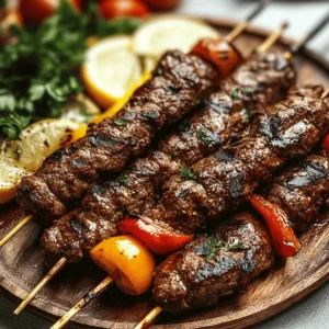 Greek Beef Souvlaki