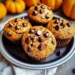 Pumpkin Chocolate Chip Muffins Gluten Free