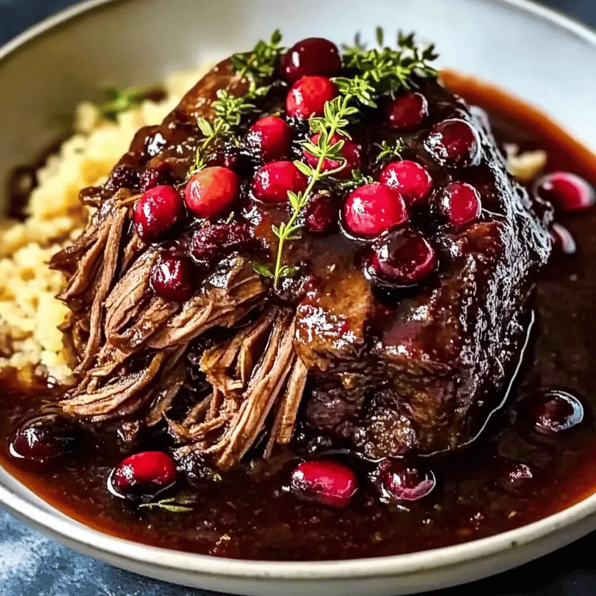 Slow-Braised Beef Roast