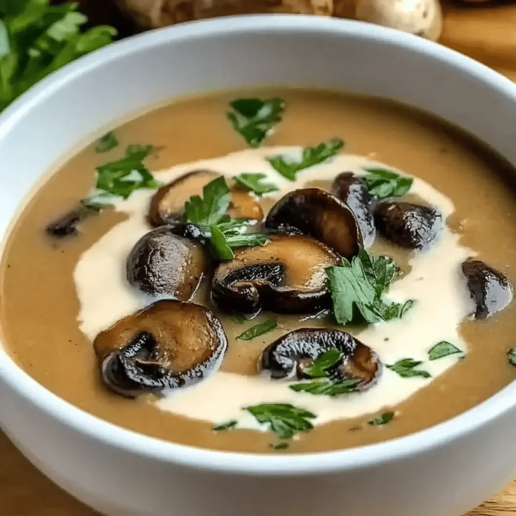 Sopa de Champiñon: A Silky Comfort for Cold Nights