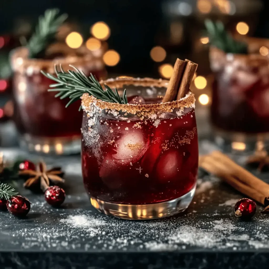 Spiced Christmas Margarita: Sip on Holiday Cheer!