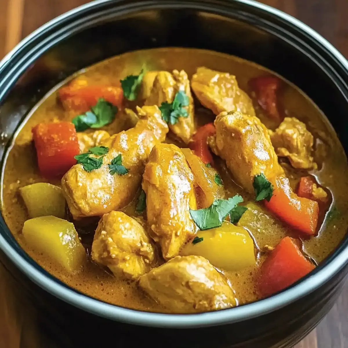 Slow Cooker Chicken Curry
