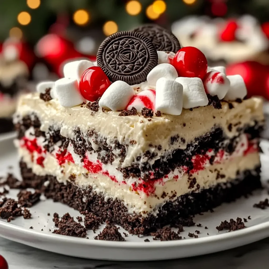 No-Bake Christmas Oreo Lasagna: Your Festive Dessert Dream