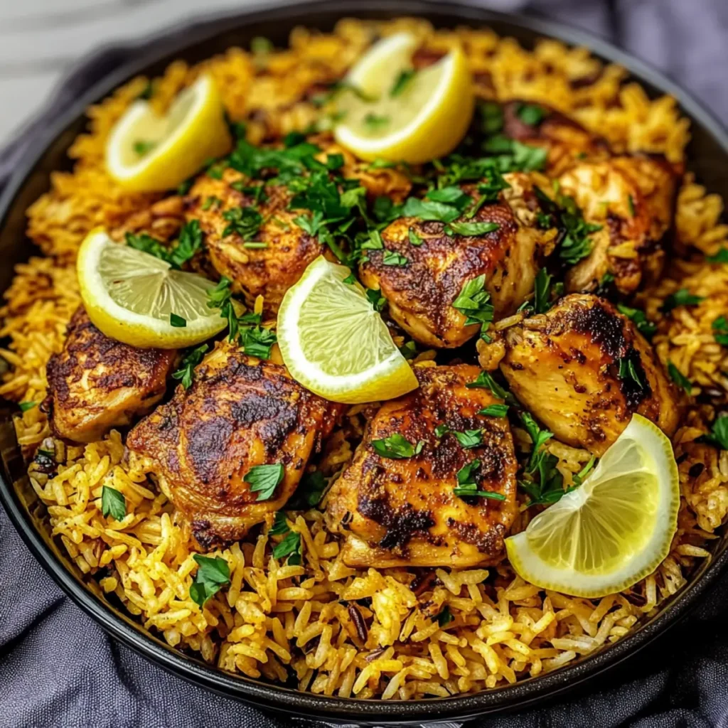 Savory Shawarma Chicken and Rice: Your Easy One-Pot Dinner