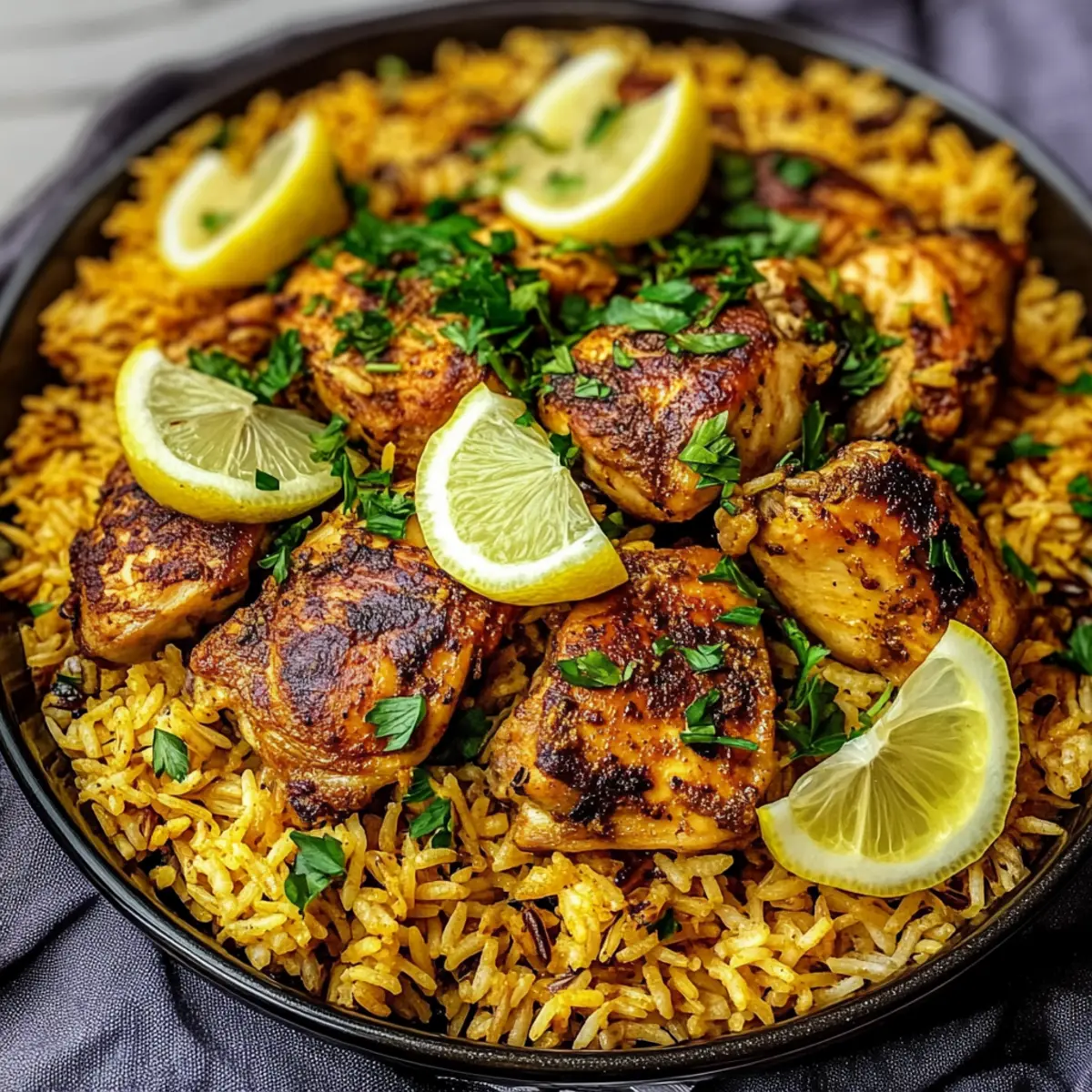 Shawarma Chicken And Rice