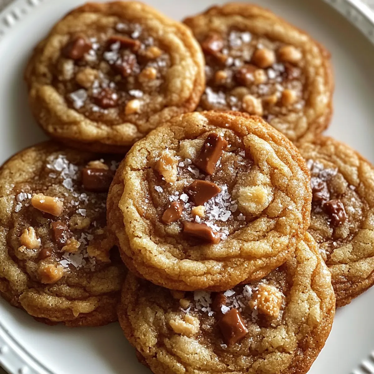 Brown Butter Toffee Cookies