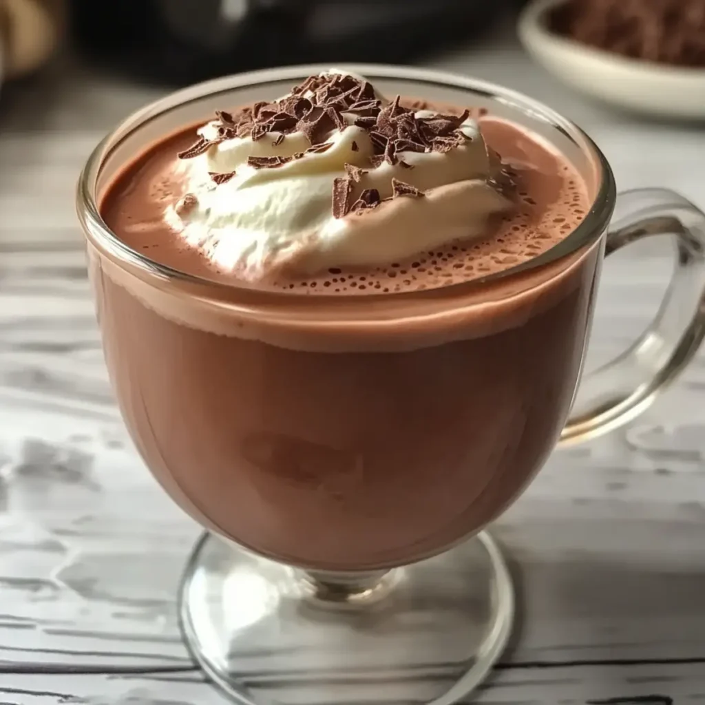 Indulge in Thick Italian Hot Chocolate: A Cozy Delight
