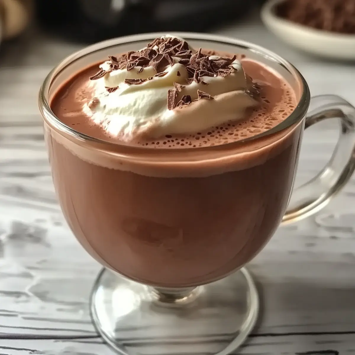 Thick Italian Hot Chocolate