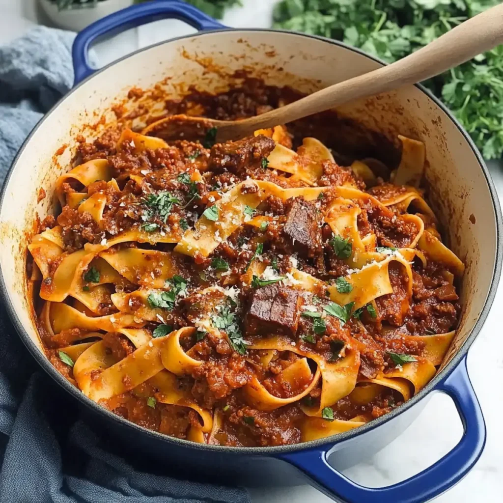 Short Rib Ragu with Pappardelle