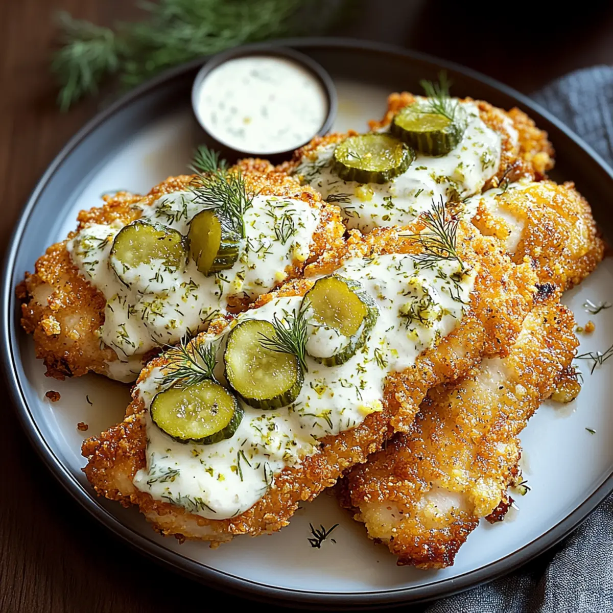 Bold Dill Pickle Parmesan Chicken
