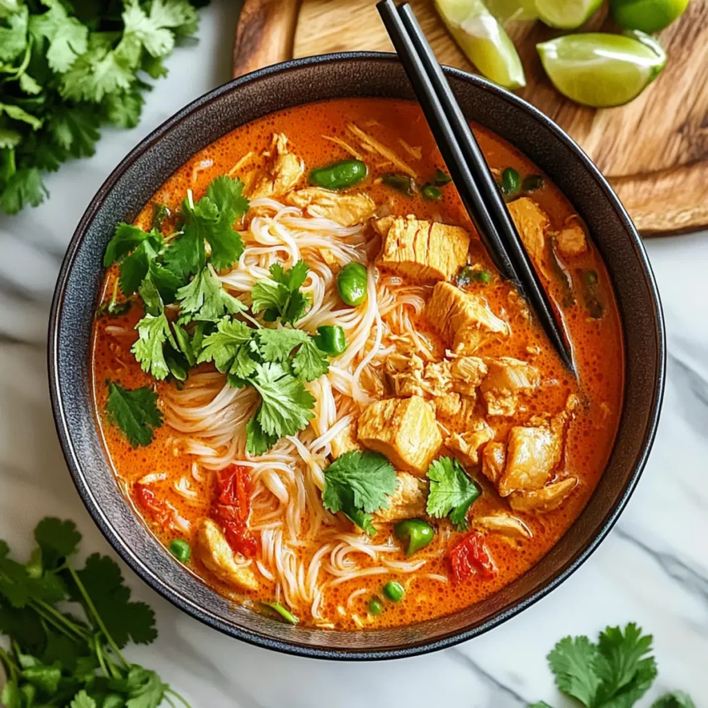 Thai Red Curry Noodles
