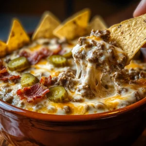 Crockpot Big Mac Dip
