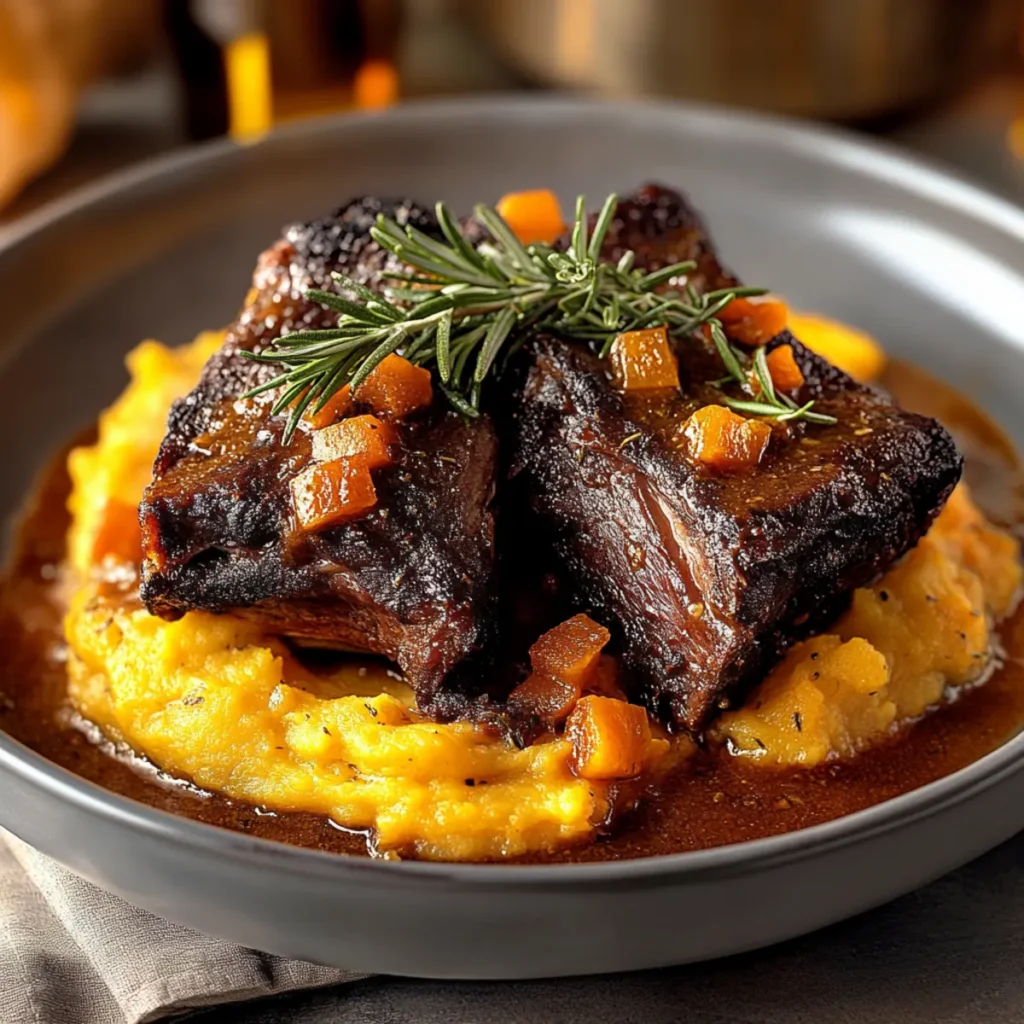 Apple Cider Braised Short Ribs