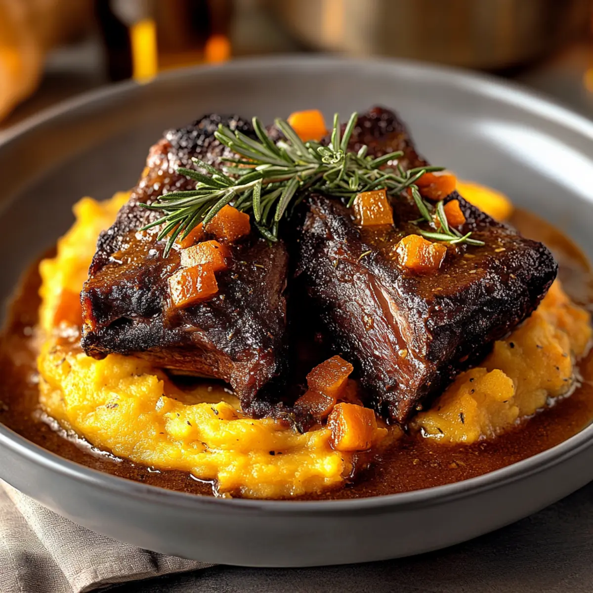 Apple Cider Braised Short Ribs