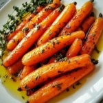 Honey Roasted Carrots with Thyme