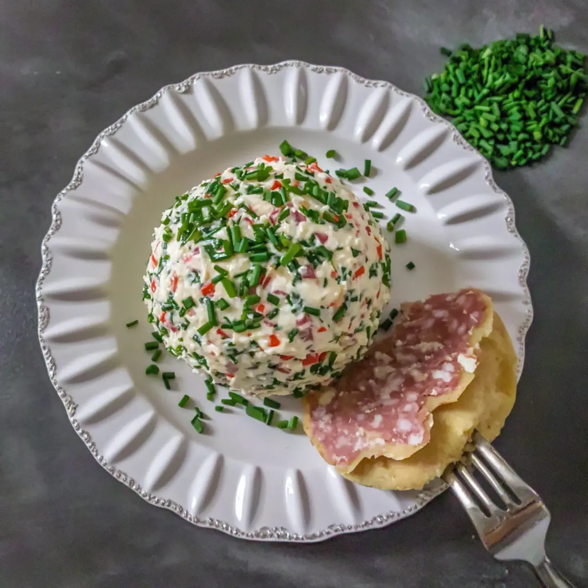 Muffuletta Cheese Ball