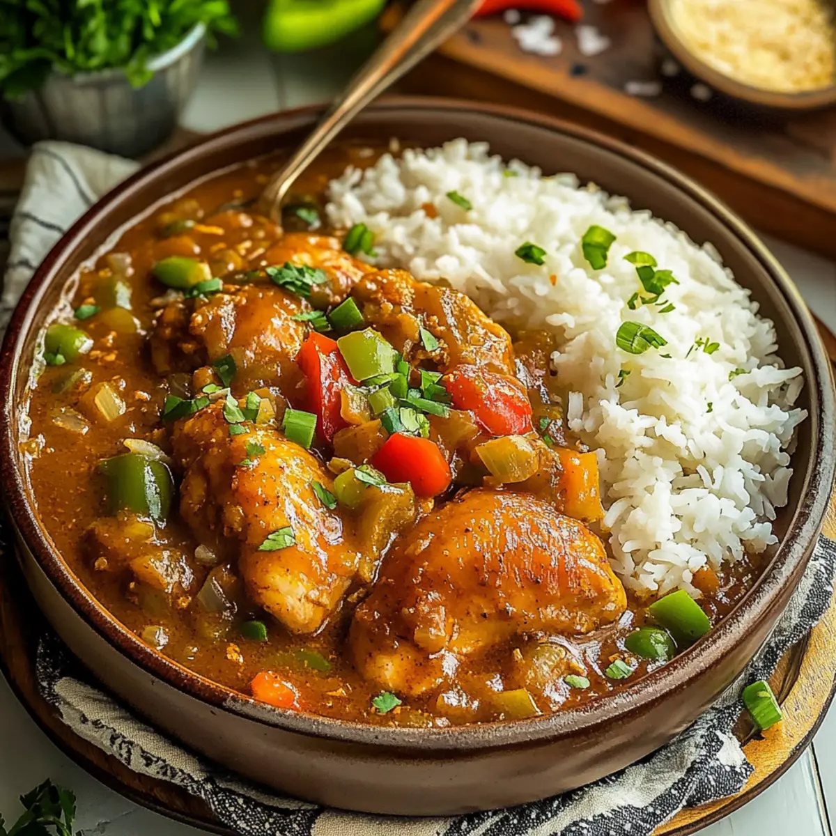 Chicken Étouffée