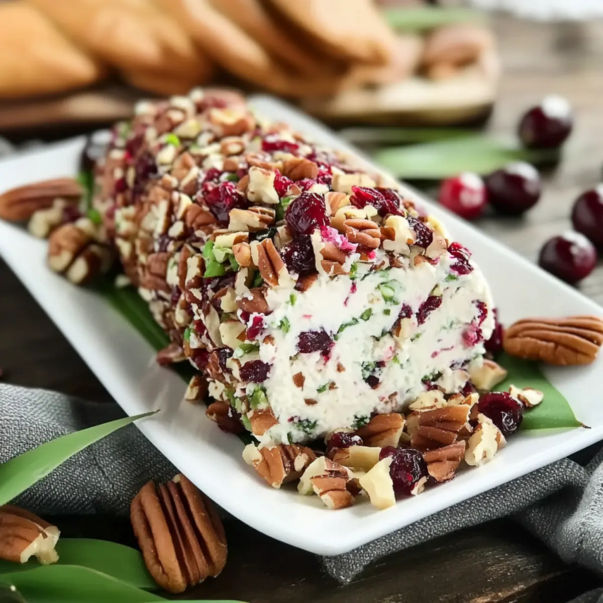 Cranberry Pecan Cheese Ball