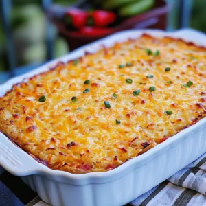 Pimento Cheese Hash Brown Casserole