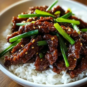 Crispy Mongolian Beef