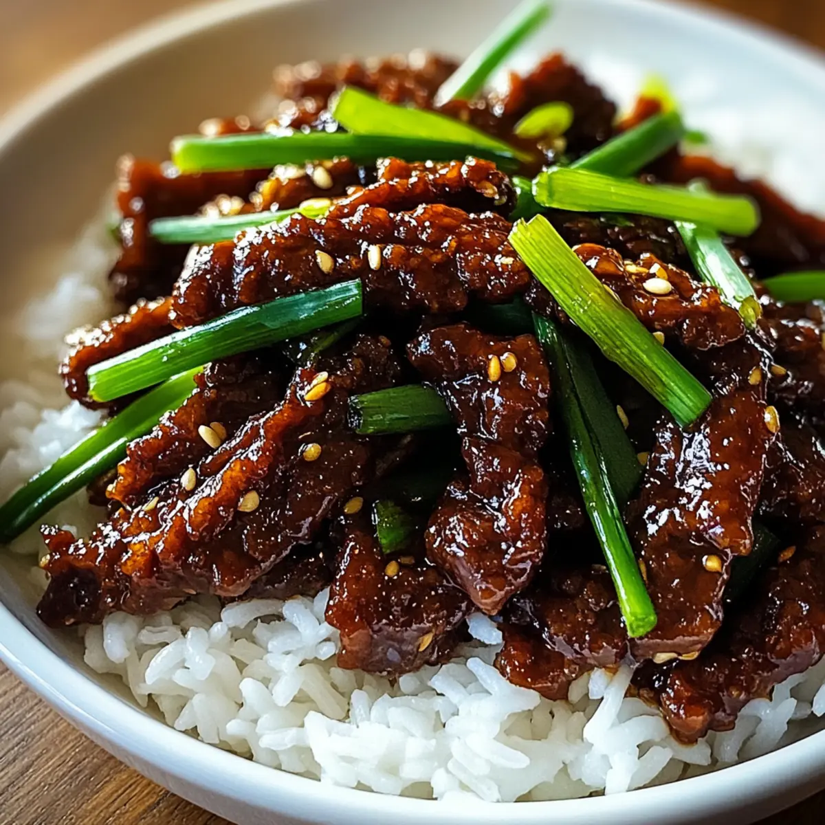 Crispy Mongolian Beef