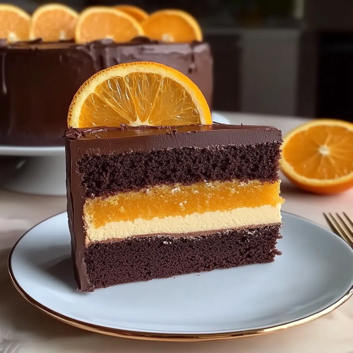 Chocolate & Orange Punchcake