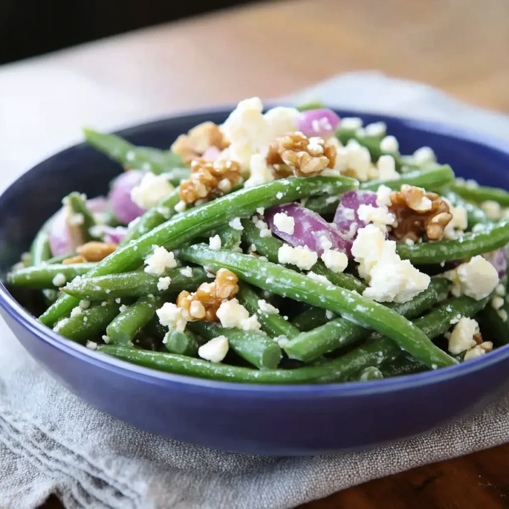 Zesty Green Bean Salad with Feta for a Refreshing Summer Bite