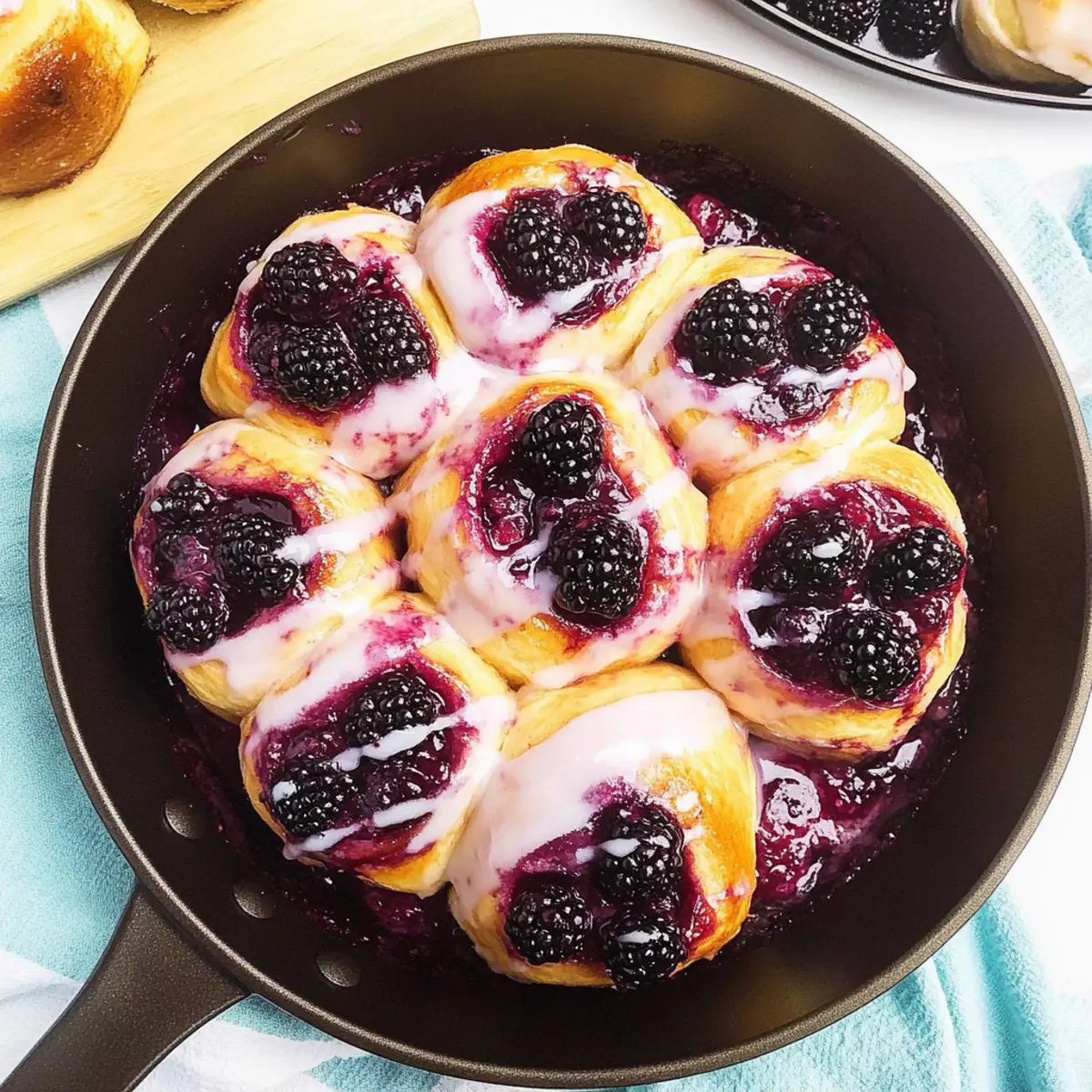 Blackberry Sweet Rolls