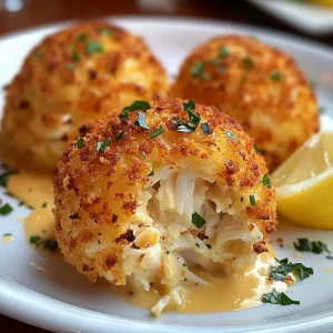 Crab Bombs Made with Jumbo Lump Crab
