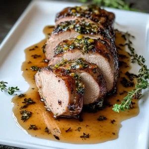 Maple Dijon Pork Tenderloin