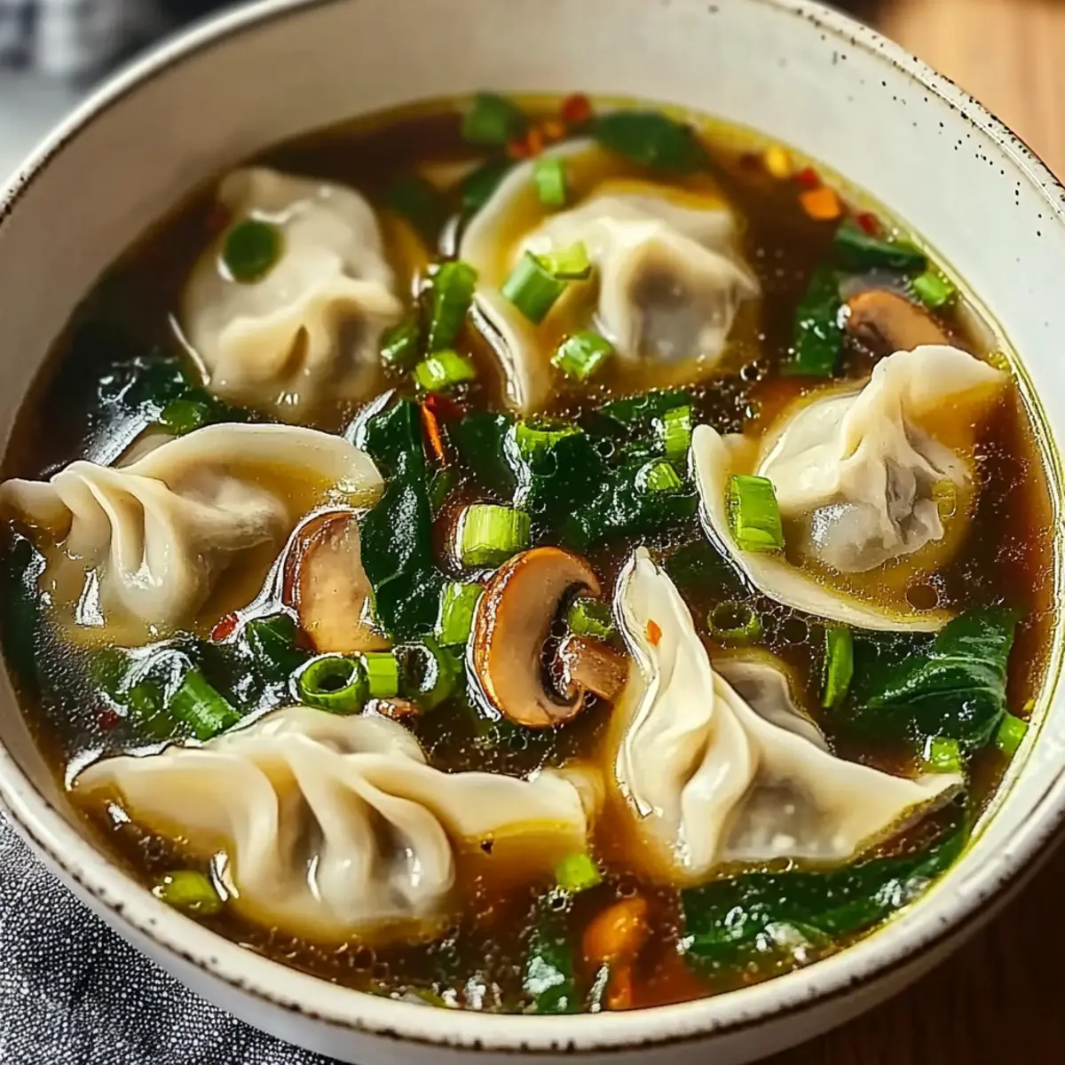 Potsticker Soup