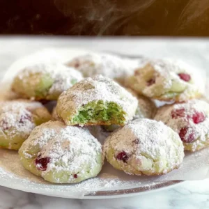 Pistachio Cherry Meltaways