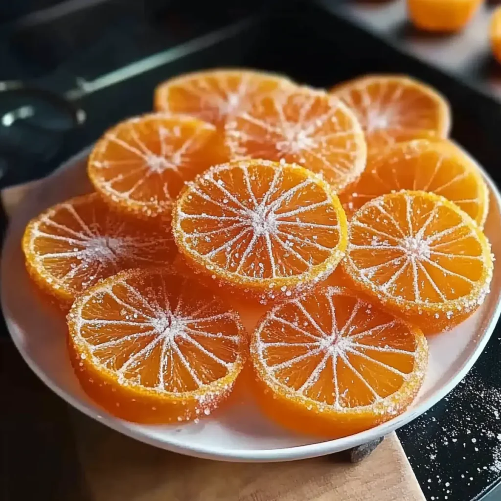 Homemade Orange Candy