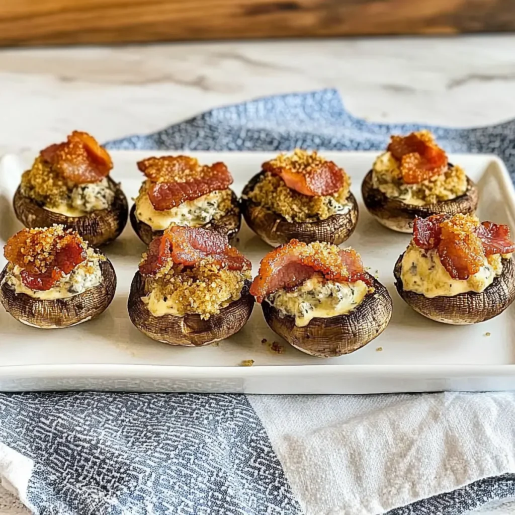 Savory Smoky Stuffed Mushrooms for Irresistible Appetizers