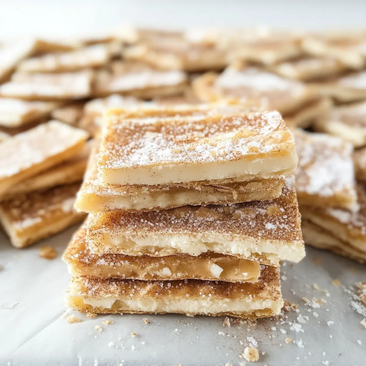 Churro Saltine Toffee