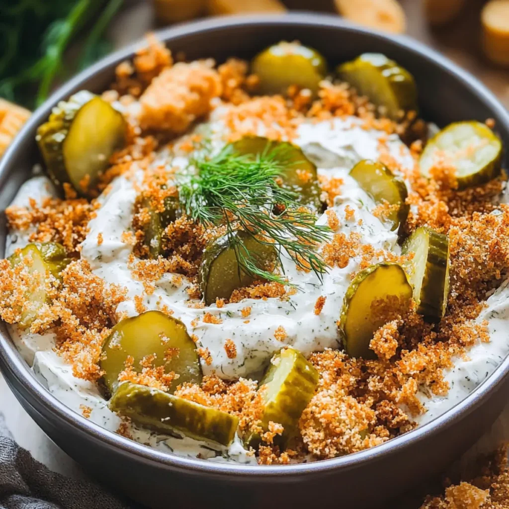 Creamy Fried Pickle and Ranch Dip That Will Wow Your Guests