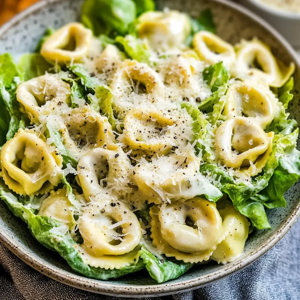 Delicious Tortellini Caesar Salad Perfect for Any Gathering