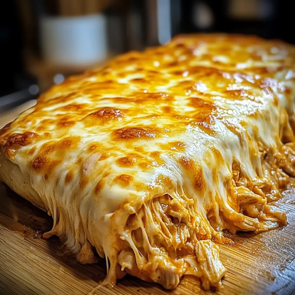 Buffalo Chicken Cheese Bake