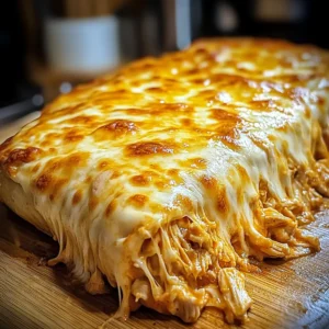 Buffalo Chicken Cheese Bake