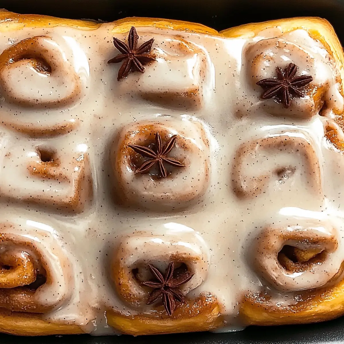 Chai Cinnamon Rolls