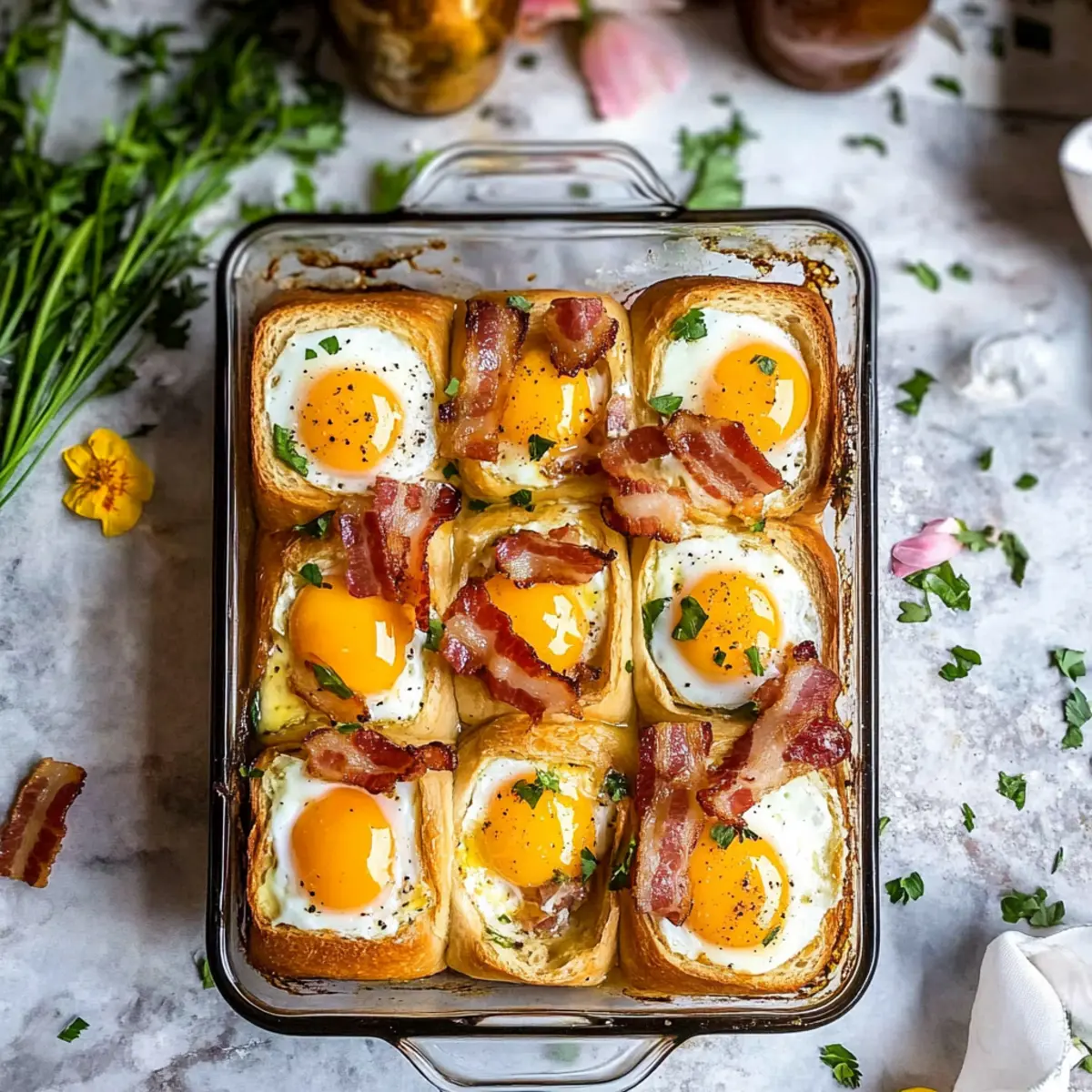 Egg in a Hole Bake