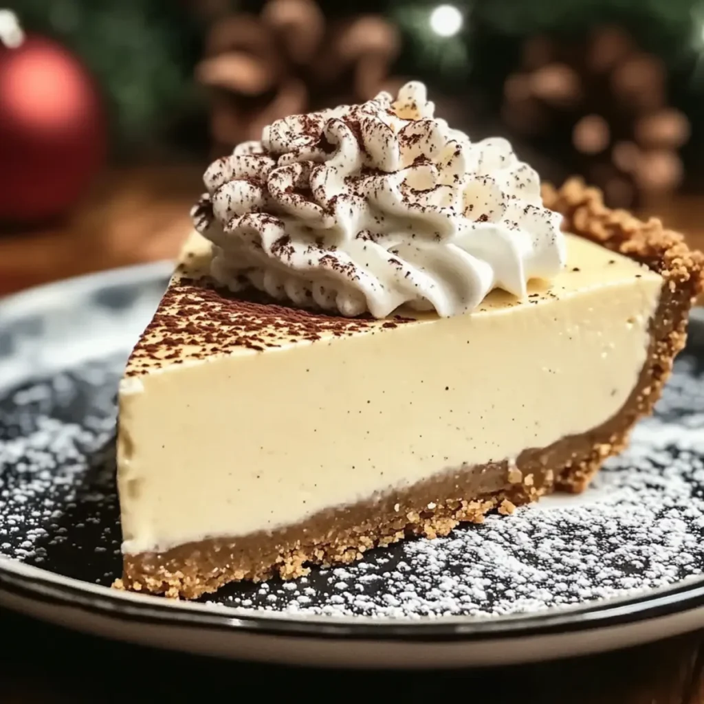 Eggnog Cream Pie